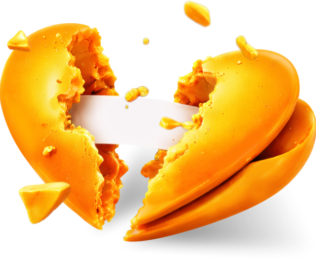 쪼개진 하트 포춘쿠키